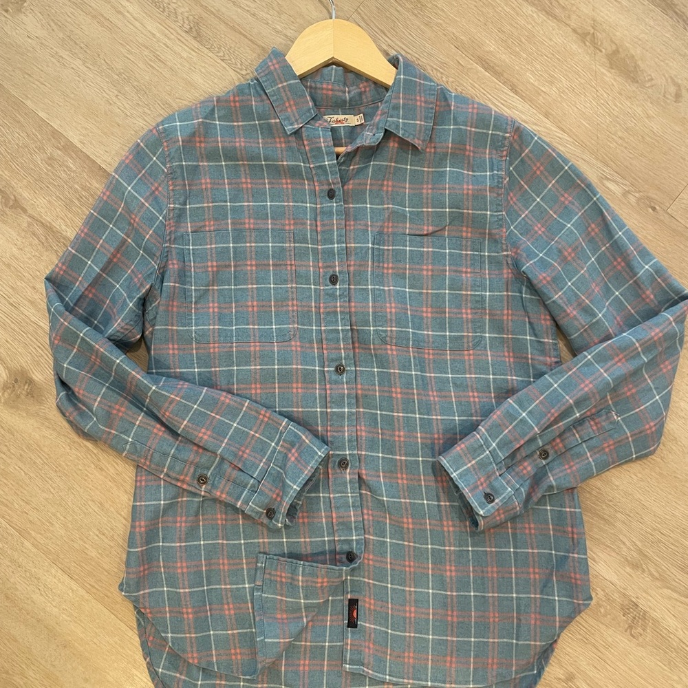 Faherty Women’s Flannel Button Down Shirt